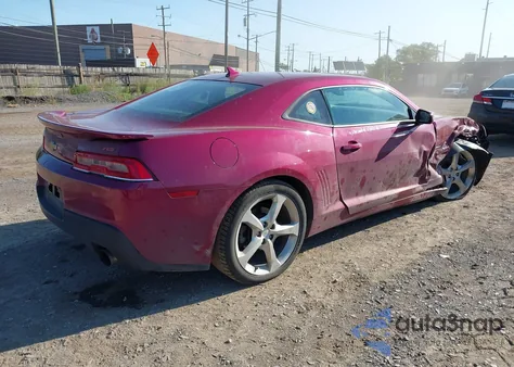 2014 Chevrolet Camaro 1Lt из США, поврежденный, VIN 2G1FB1E38E9297893